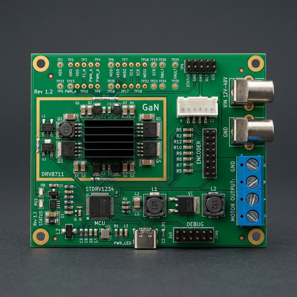 Pilot production board-level servo drive for OEM ramp-up