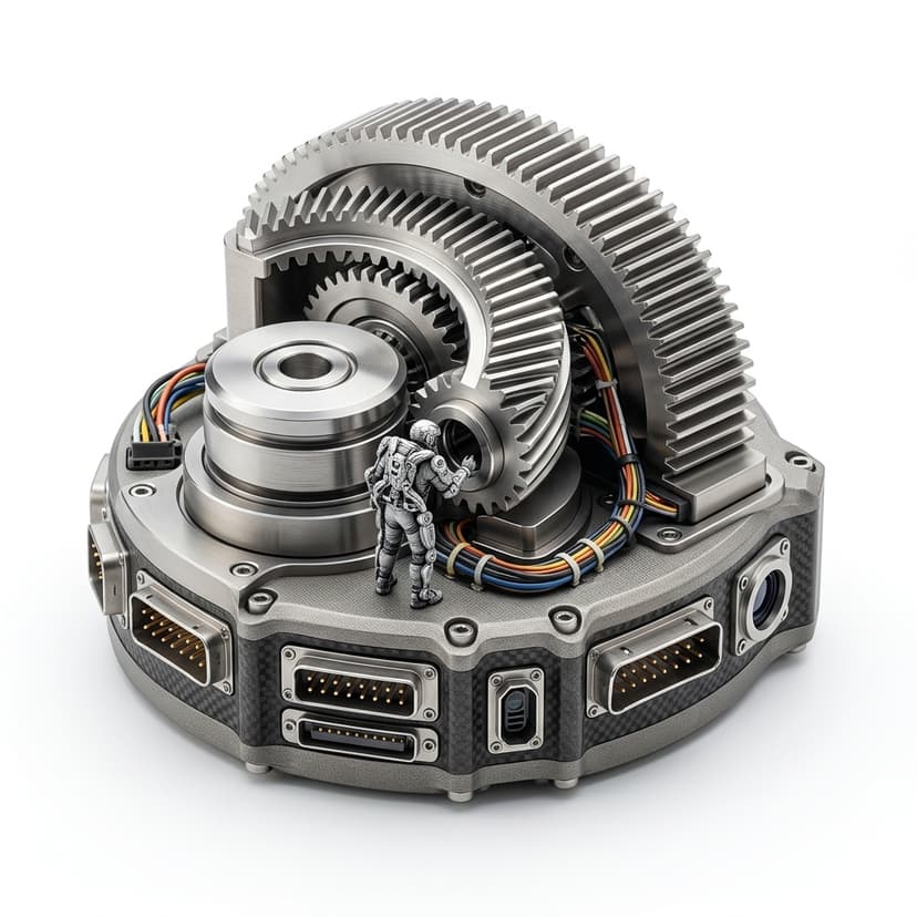 GaN half-bridge power stage for compact servo drive validation
