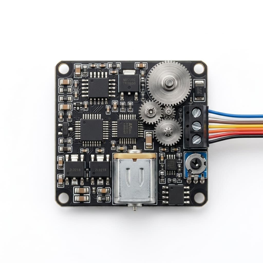 Bare-board GaN servo driver for 48 V class robotics programs